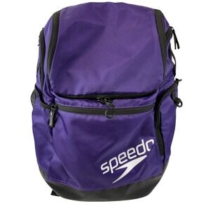 Speedo Teamster 2.0 Backpack Purple Swimming Swimmers Swim Team
